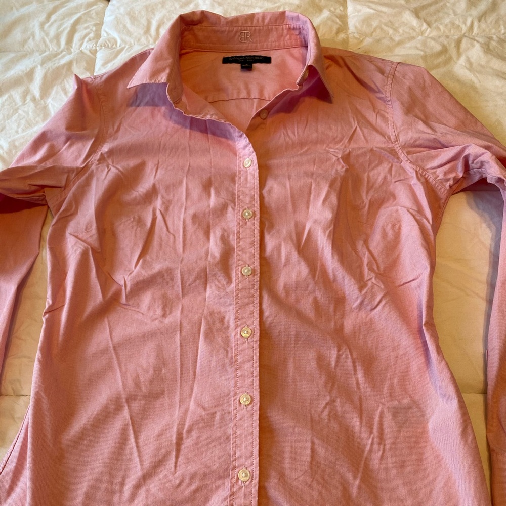 Banana Republic Slim Button Down; size 4.